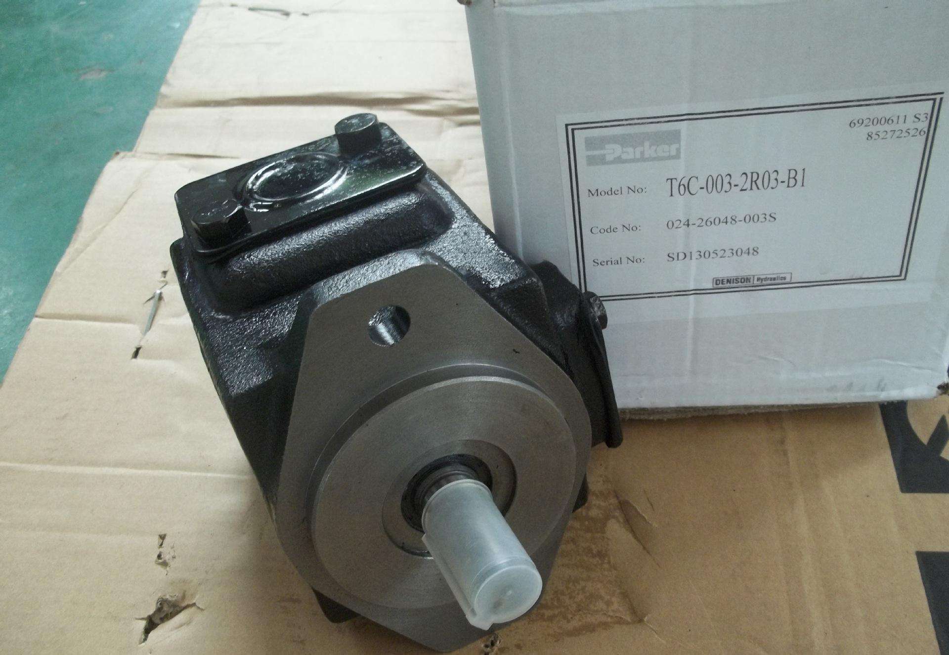 美国DENISON铸铁叶片泵T6CC-025-017-1R00-C100丹尼逊压铸机现货
