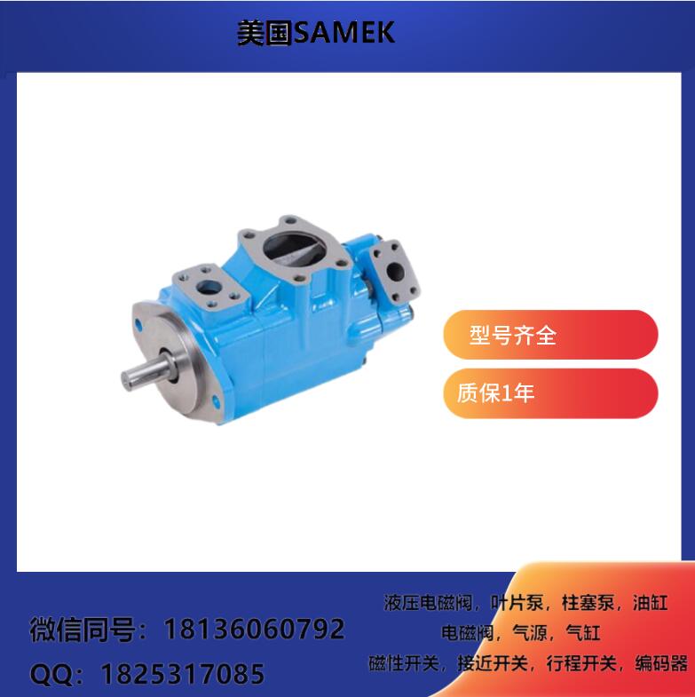 SAMEK定量叶片泵 油泵 泵头单泵20VQ 2A/3A/4A/5A-1CR/1AR/1DR/1BR